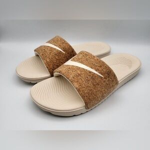 NEW Nike Kawa Slide SE 'Cork' size 1Y